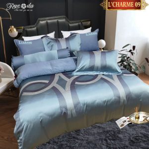 Bộ ra phủ Tencel phối tơ tằm VIP