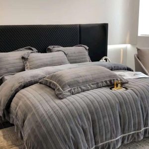 Set nỉ nhung kẻ sọc cao cấp