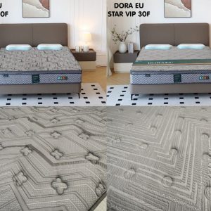 Đệm Lò Xo Túi DORA EU STAR VIP 30F