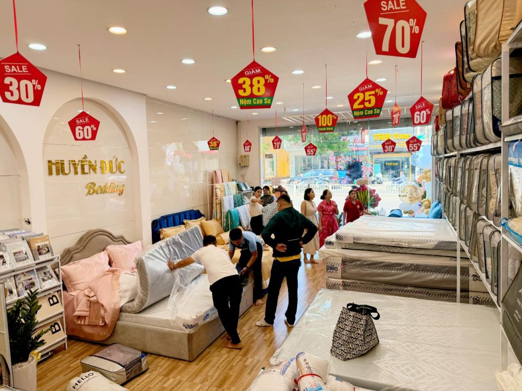Khám Phá Thế Giới Nệm Cao Cấp Tại Cơ Sở Mới Của Nệm Huyền Đức!