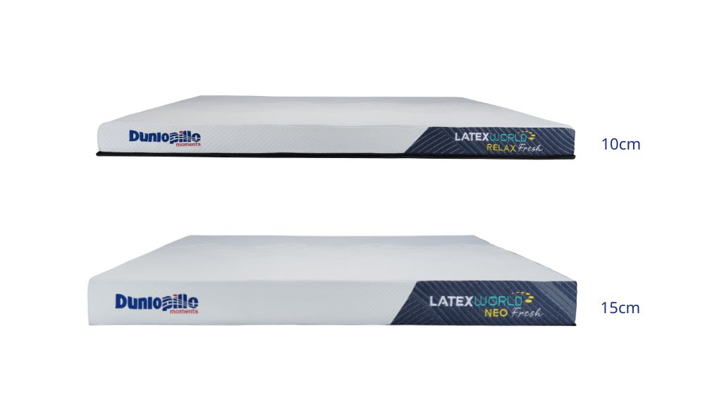 Mua Nệm Cao Su 10cm Hay 15cm Tốt Hơn?