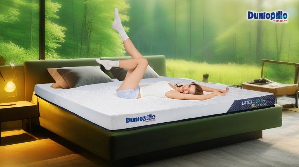 Nệm Dunlopillo Latex World Relax Fresh