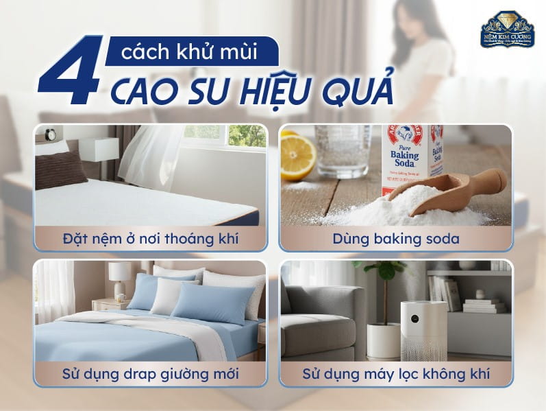 Bí Quyết Khử Mùi Nệm Cao Su Mới Bạn Cần Biết