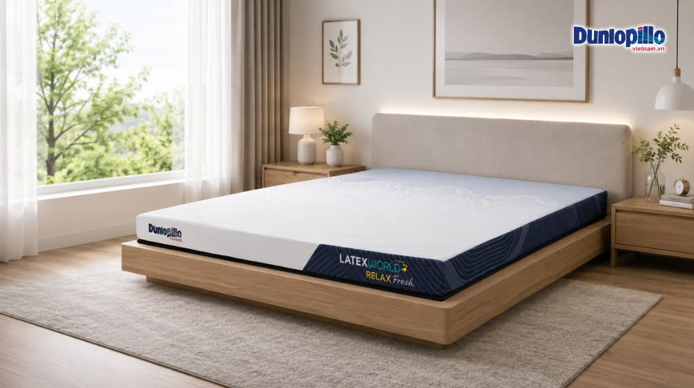 Nệm cao su Dunlopillo Relax Fresh