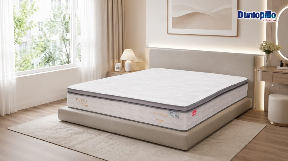 Nệm lò xo Dunlopillo 1m6
